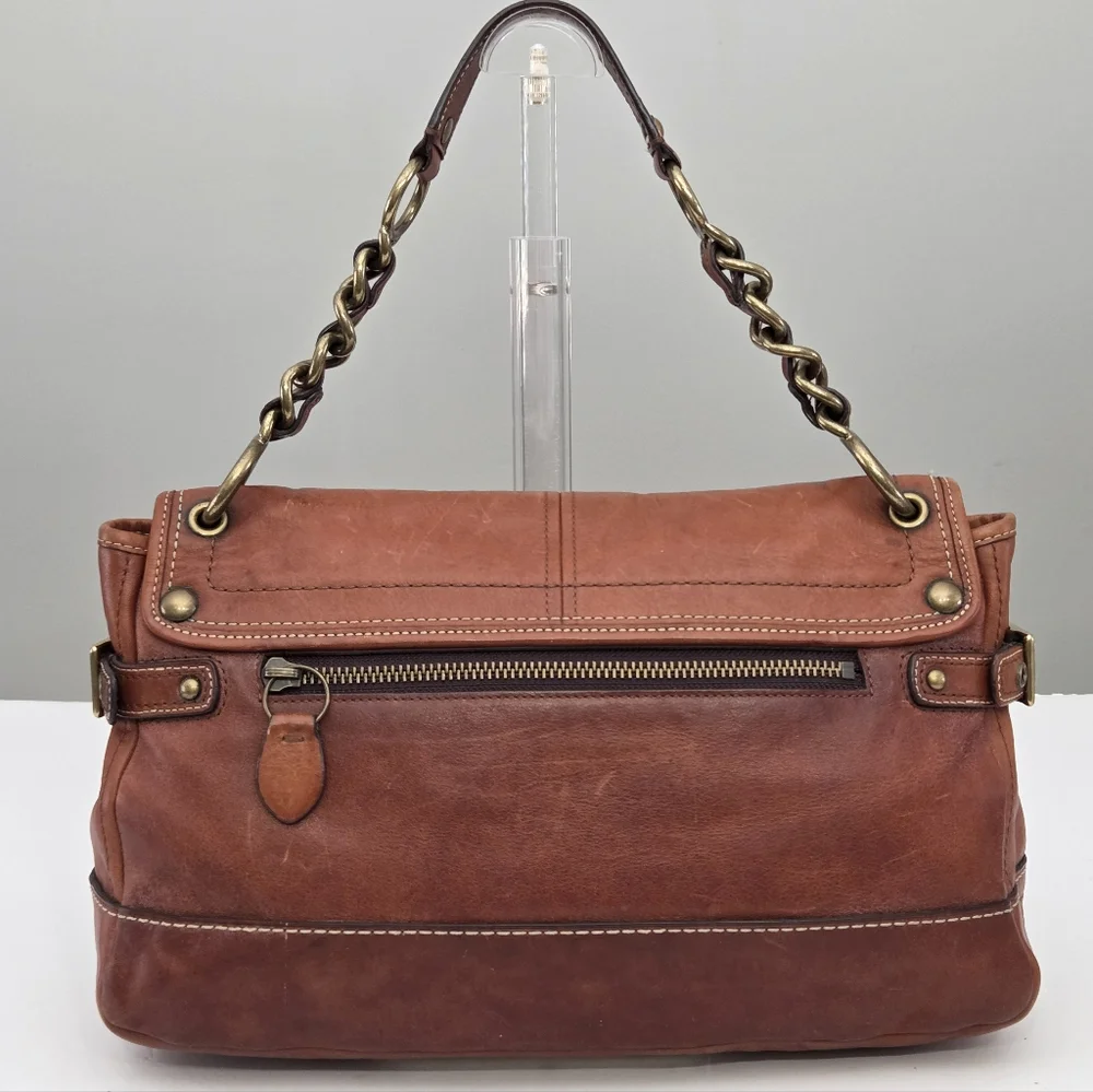 GORGEOUS COACH Y2K LIMITED EDITION LEIGH LEATHER LEGACY SATCHEL BAG 11128 - Picture 9 of 10